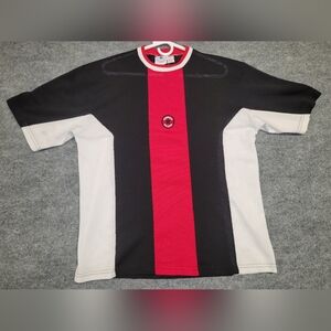 Vintage Adidas Black and Red Men's Shirt/Jersey USA